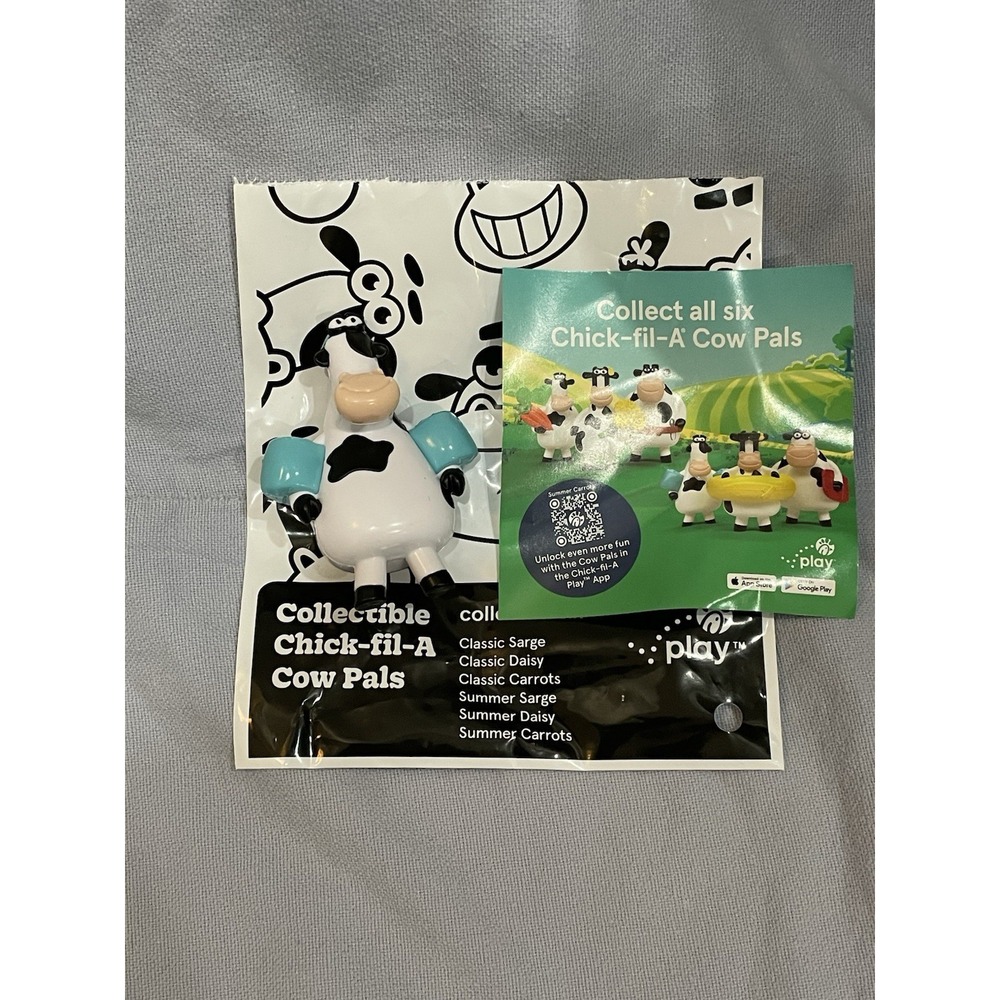 NEW Chick-fil-A Kids Meal Collectible Chick-fil-A Cow Pals - Summer Carrots